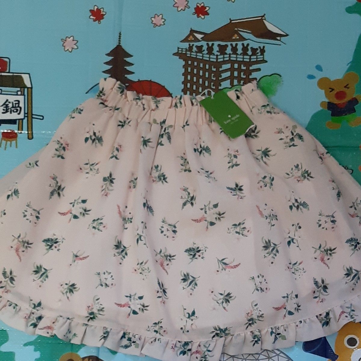 新品 kate spade ケイト・スペード 110サイズ スカート カーディガン 5