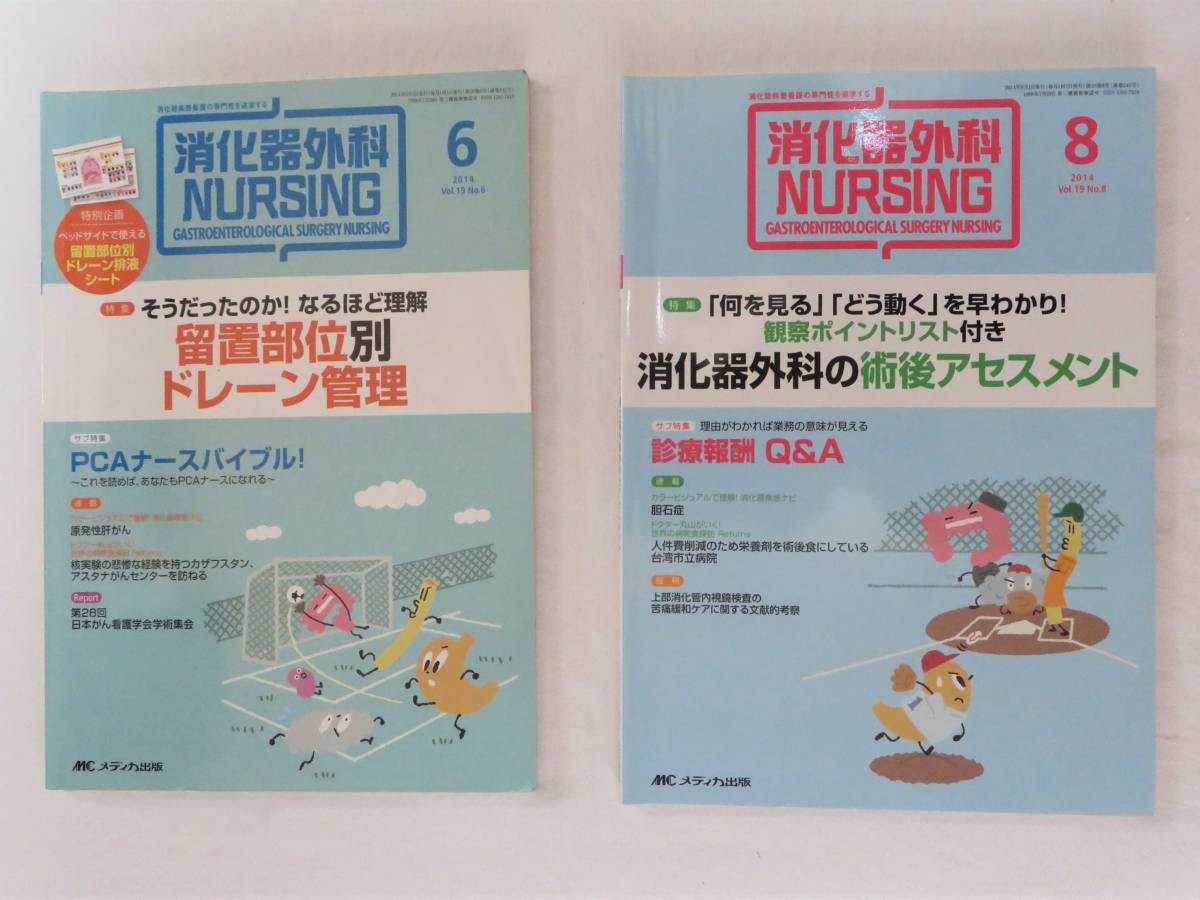 ★平成の品★【 2014・1・5・6・8  MC メディカル出版  消化器外科 NURSING   4冊  】 ★最安送料185円で発送可！  の画像6