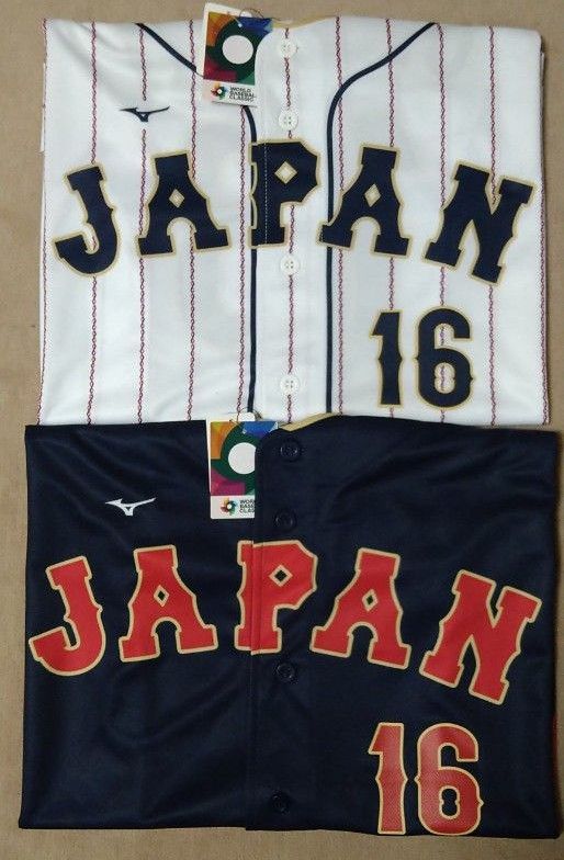 侍ジャパン WBC 大谷翔平 レプリカユニフォーム プリント ホーム ビジター フリーサイズ 野球 応援グッズ