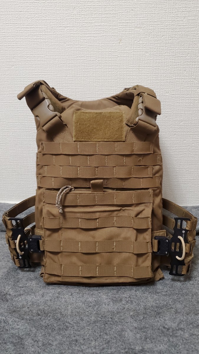 米軍放出品 実物 USMC プレートキャリア MCPC 海兵隊 コヨーテブラウン