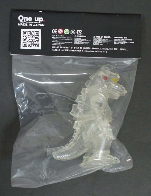 新品 送料無料 One up KAIJIN メカゴジラMK2 ゴジラ クリア 新品 送料無料 One up KAIJIN メカゴジラMK2 ゴジラ クリア