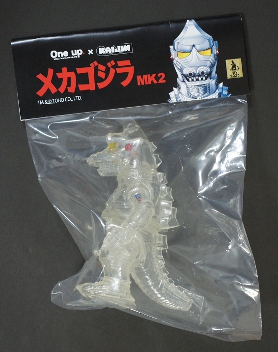新品 送料無料 One up KAIJIN メカゴジラMK2 ゴジラ クリア 新品 送料無料 One up KAIJIN メカゴジラMK2 ゴジラ クリア