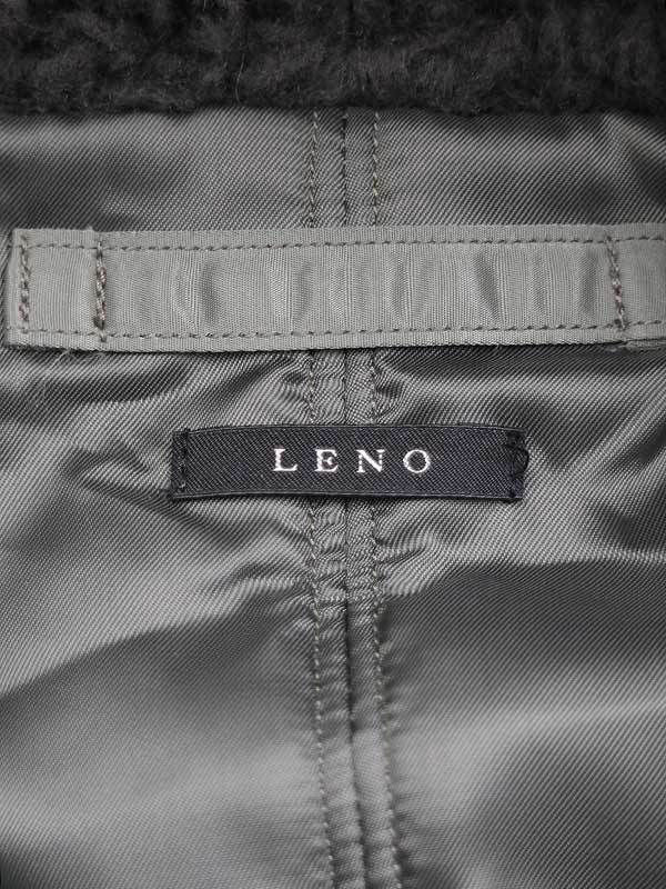 LENO リノ 撥水 N-2Bフライトジャケット カーキ サイズ:1 メンズ - 2