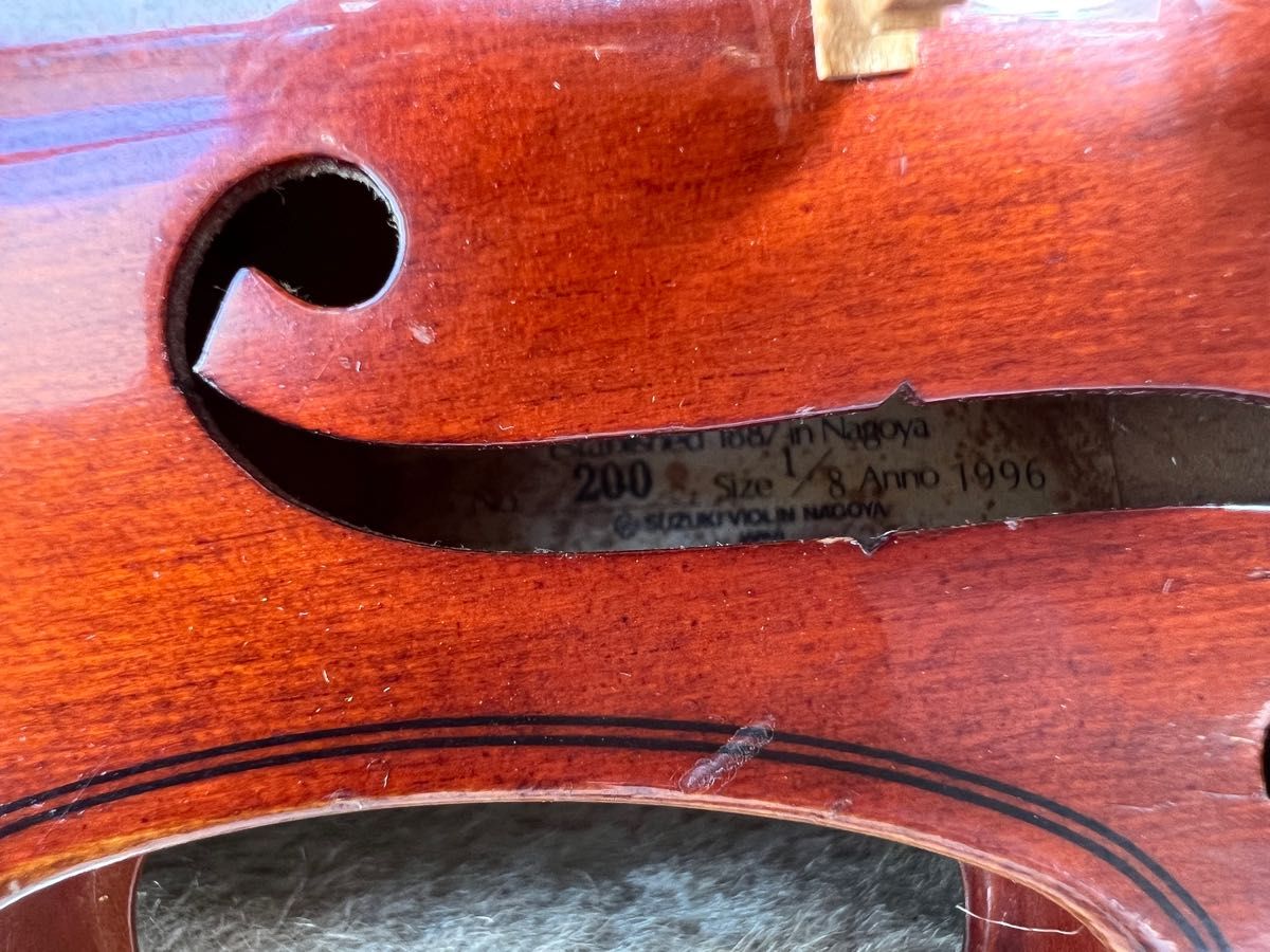 SUZUKIバイオリン　NO.200 1/8 1996年