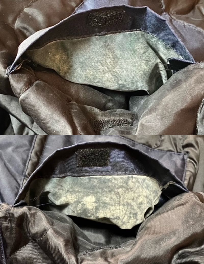 米軍 実物 US.NAVY コールドウエザージャケット X - LARGE 原子力潜水艦ピッツバーグ ナイロン XL / シップボードジャケット_画像7