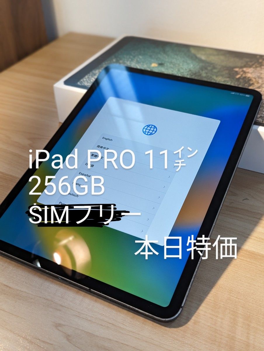 クリスマスツリー特価！ PRO 【本日特価】iPad 11インチ 第1世代 SIM