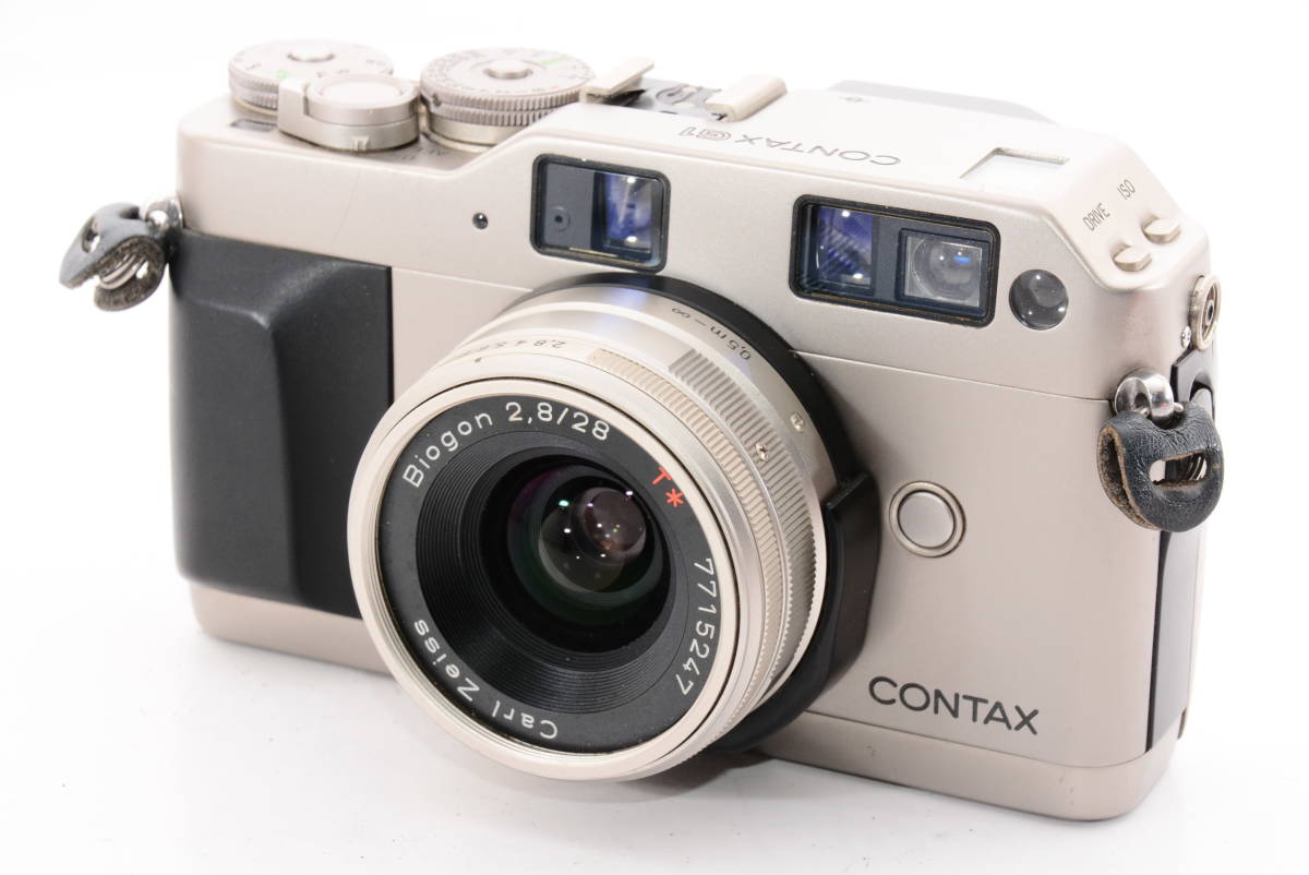 外観特上級】CONTAX コンタックス G1 フィルムカメラ Carl Zeiss