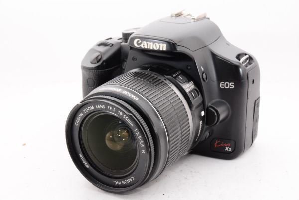 ヤフオク! - 【外観並級】Canon EOS Kiss X2 + Can...