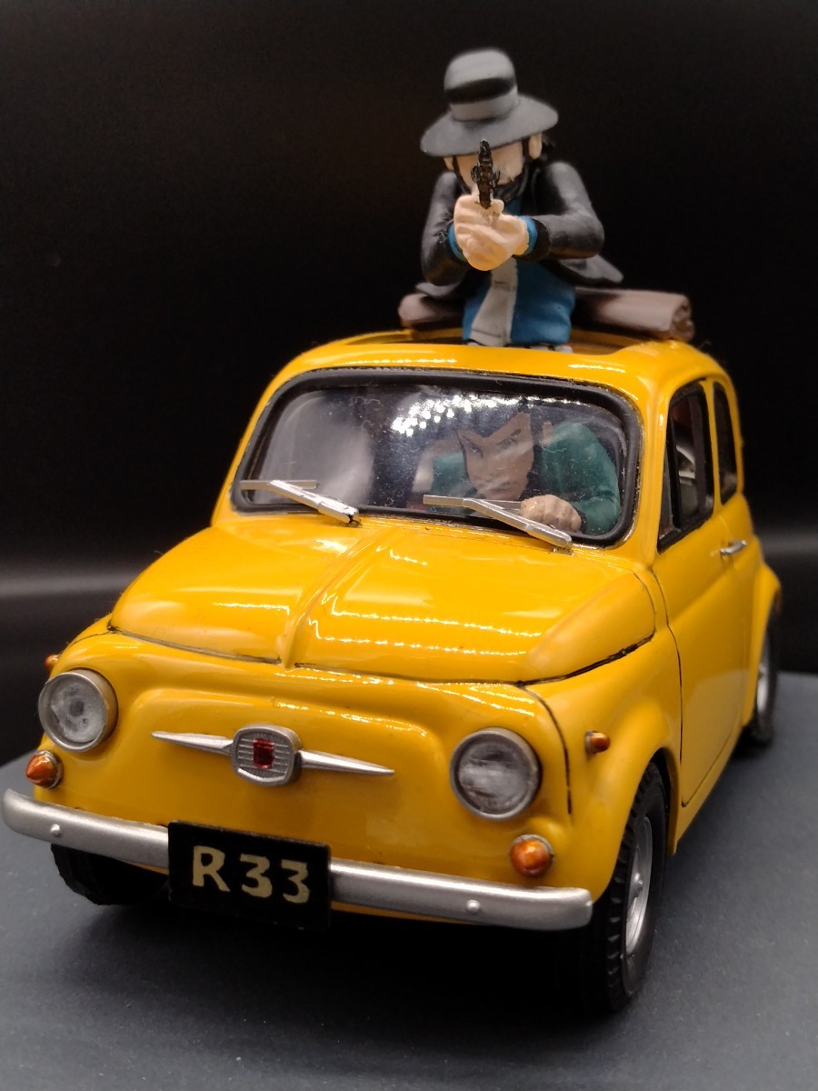 グンゼ産業 フィアット500D 1/24 ルパン三世 カリオストロの城 グンゼ産業 フィアット500D 1/24 ルパン三世 カリオストロの城