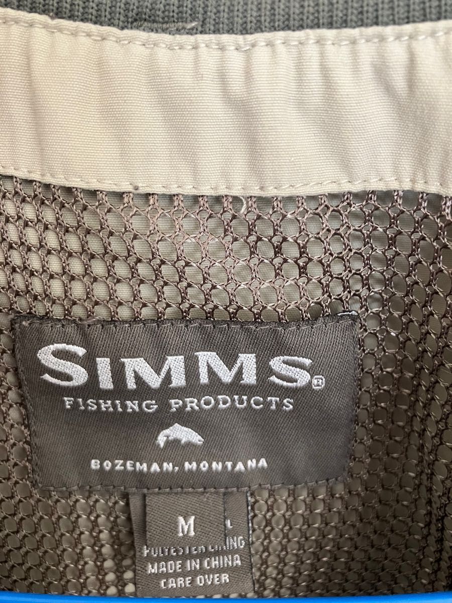 SIMMS x SAURUS シムス ザウルス フィッシングベスト レア 希少 SIMMS x SAURUS シムス ザウルス フィッシングベスト レア 希少