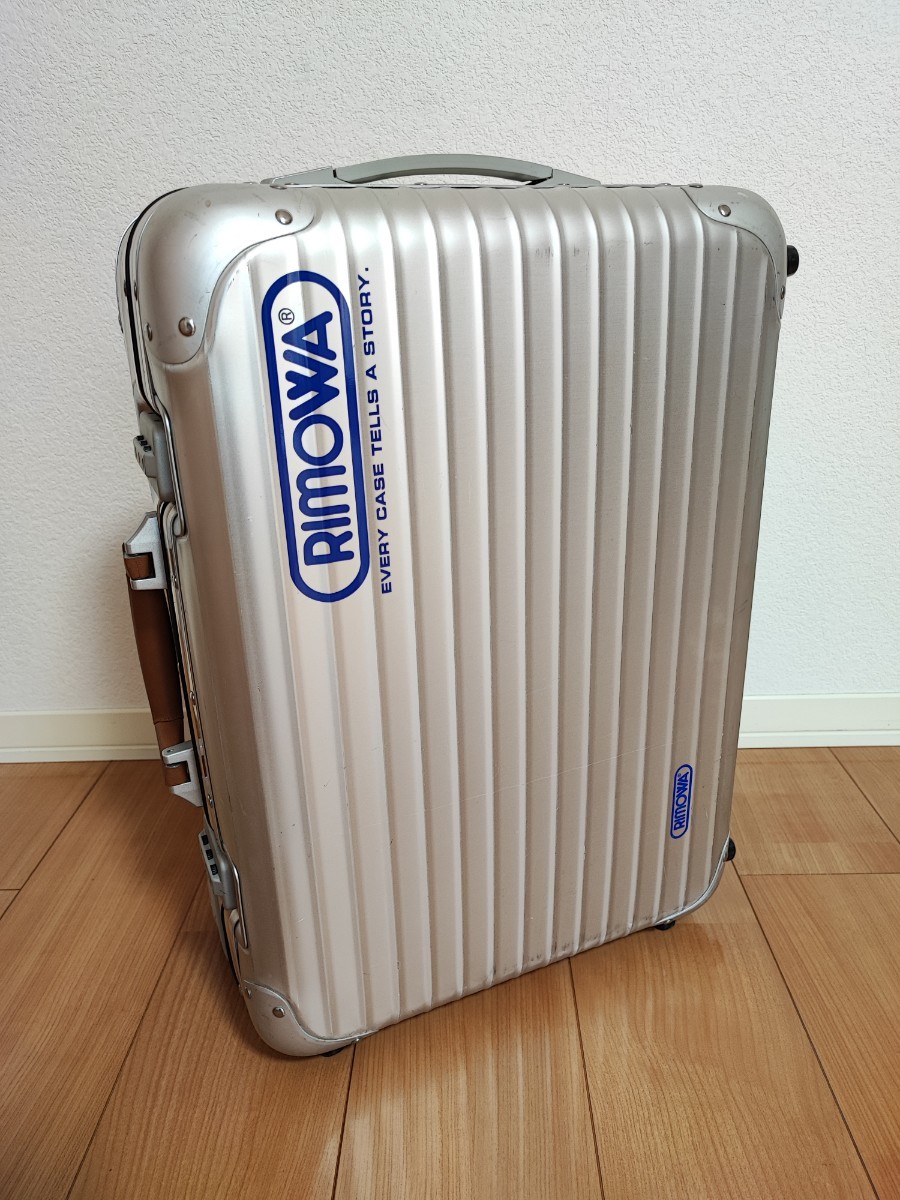 RIMOWA トパーズ【希少 青ロゴ】92952 2輪 32L-