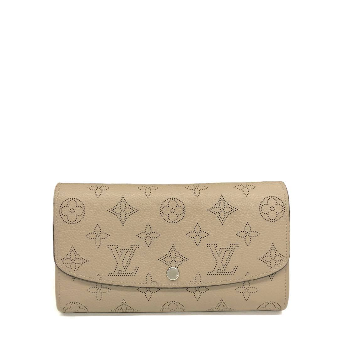 美品 LOUIS VUITTON ルイヴィトン M60144 ポルトフォイユ イリス マヒナ ガレ 長財布 二つ折り