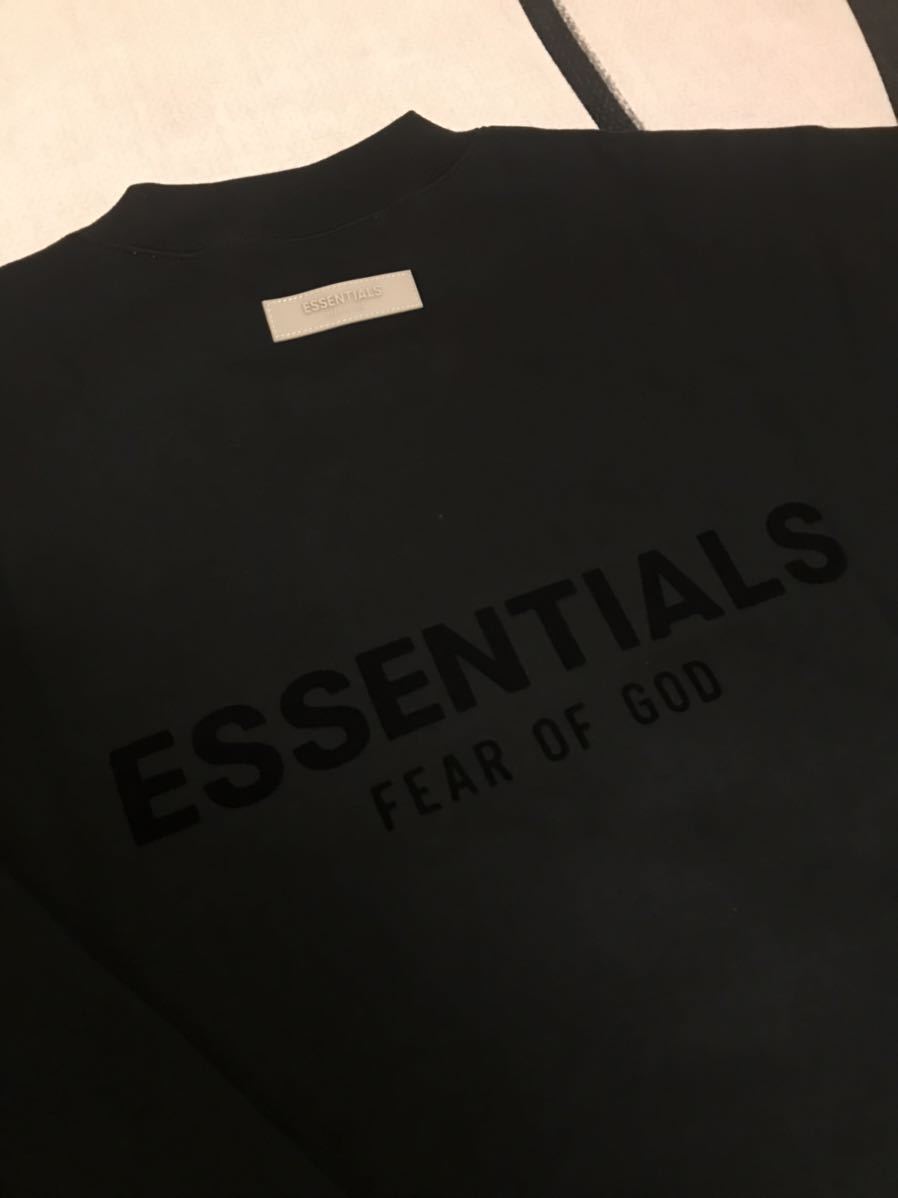 最新作ESSENTIALS FOG クルーネック ブラック S