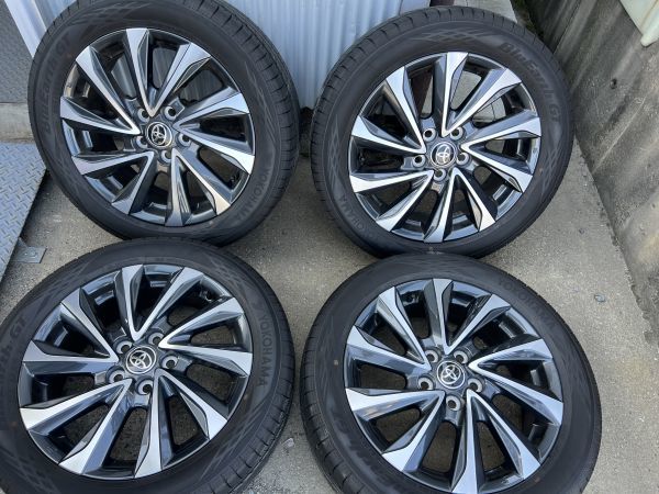 新車外し トヨタ 純正 ホイール 4本セット ヴォクシー 90系 SZ S-Z 17