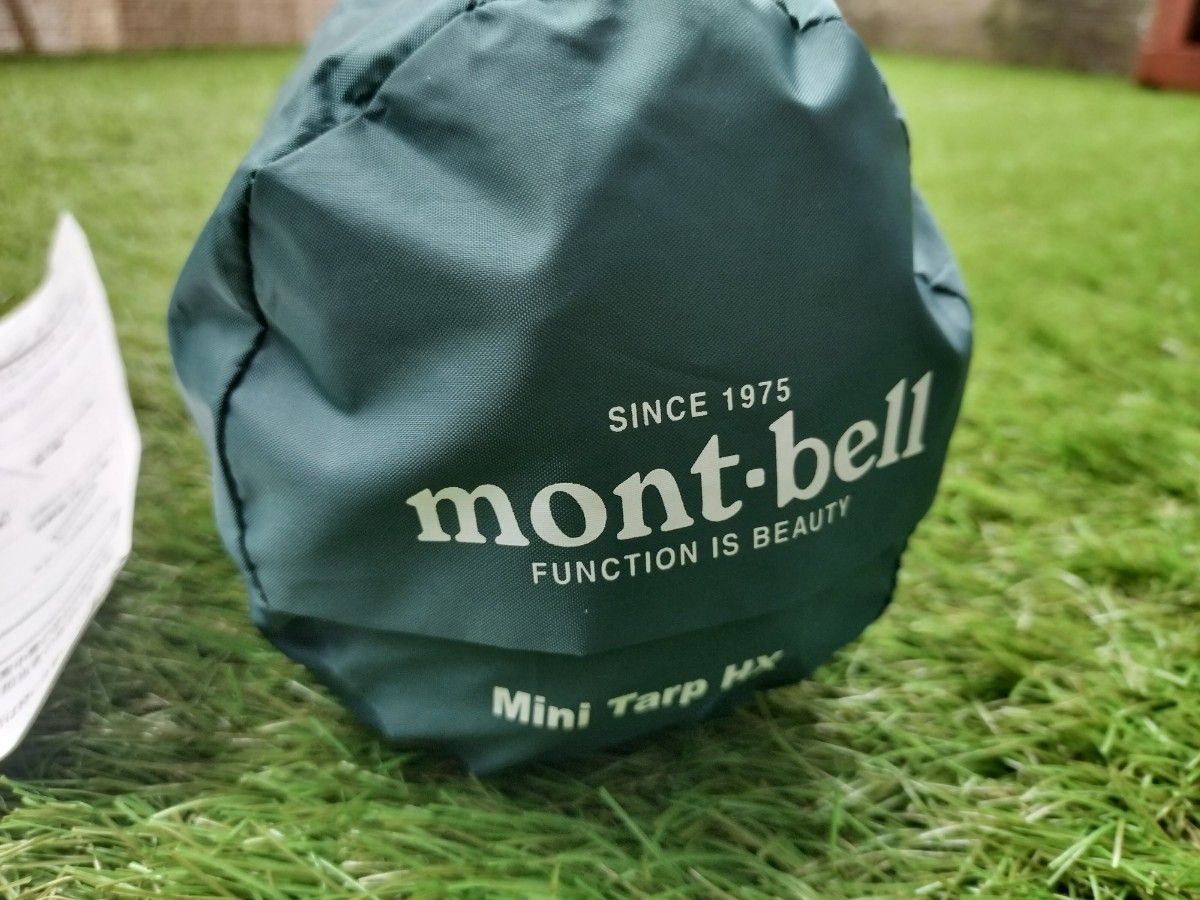 【未使用】モンベル mont-bell タープ ミニタープHX ダークフォレスト 1122474-DKFO