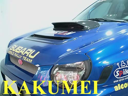  Impreza GD circle eyes bonnet air duct carbon made 