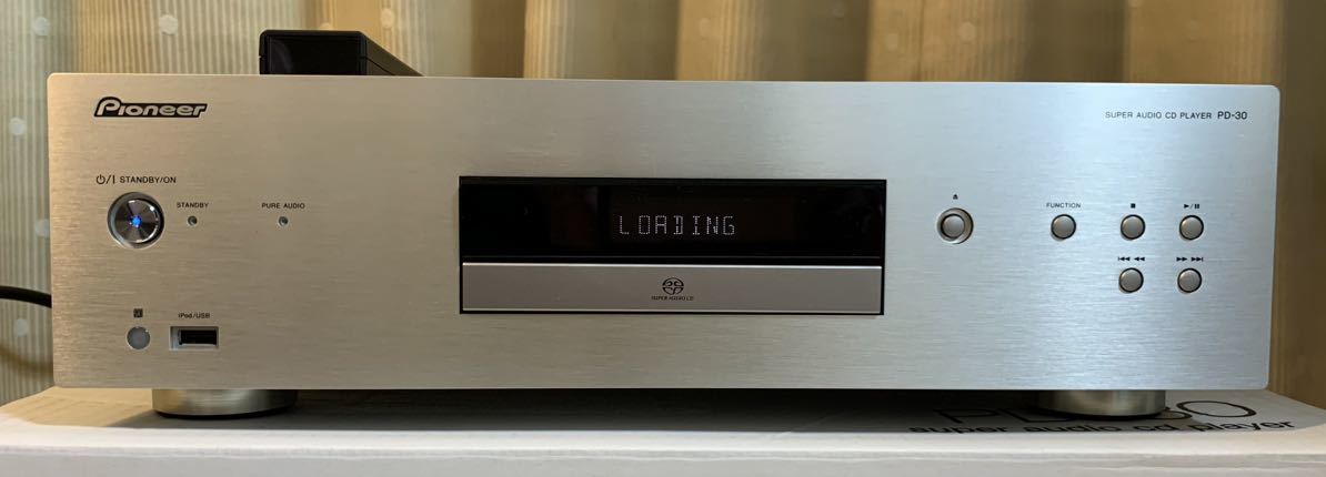 開梱 設置?無料 】 パイオニア スーパーオーディオCDプレーヤー PD-30