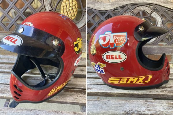 BELL BMX 3 bell off-road helmet Vintage Vintage Helmet MINI MOTO