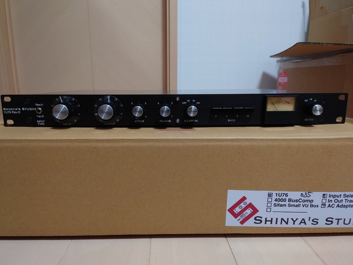 Shinya's Studio 1U76 (InputSelect and S.C.HPF オプション Shinya's Studio 1U76 (InputSelect and S.C.HPF オプション