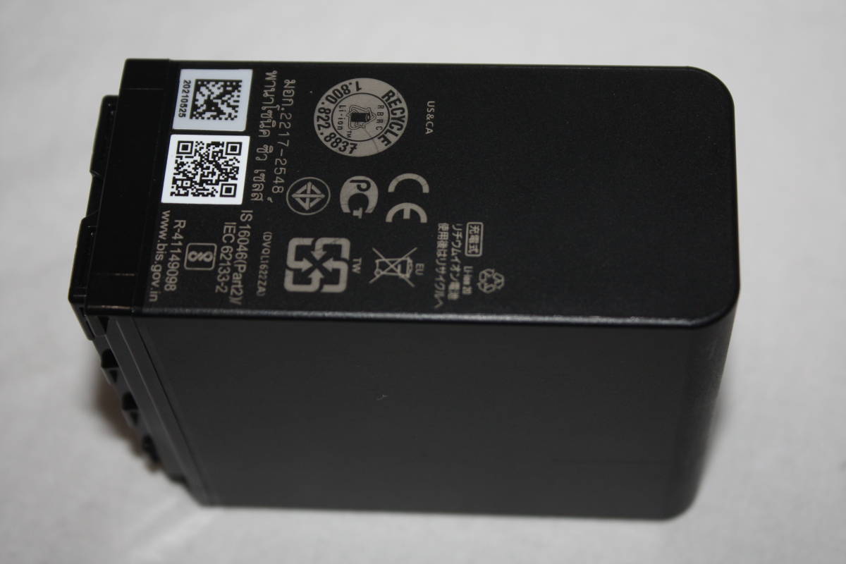 Panasonic AG-VBR118 純正品 美品 大容量バッテリー AU-EVA1、AJ Panasonic AG-VBR118 純正品 美品 大容量バッテリー AU-EVA1、AJ