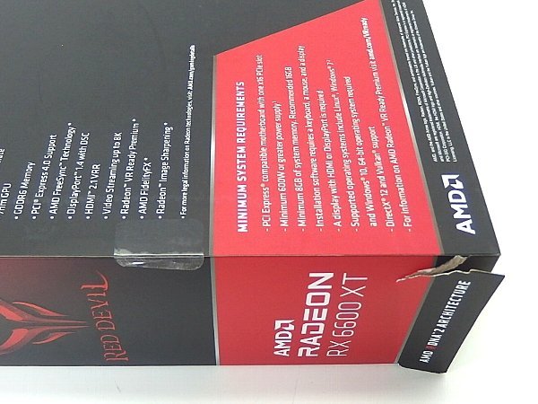 新商品!新型 □ 未使用 未開封品 PowerColor Red Devil AMD RADEON RX