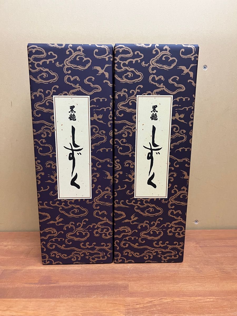 黒龍 しずく 720ml×2本|PayPayフリマ