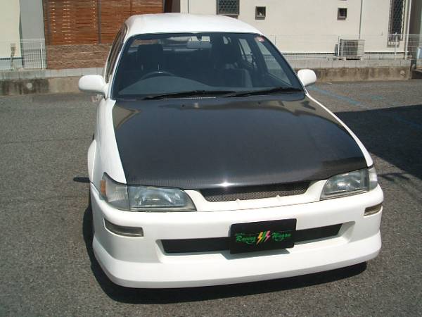  Corolla Wagon AE100 series carbon bonnet normal form special discount!!