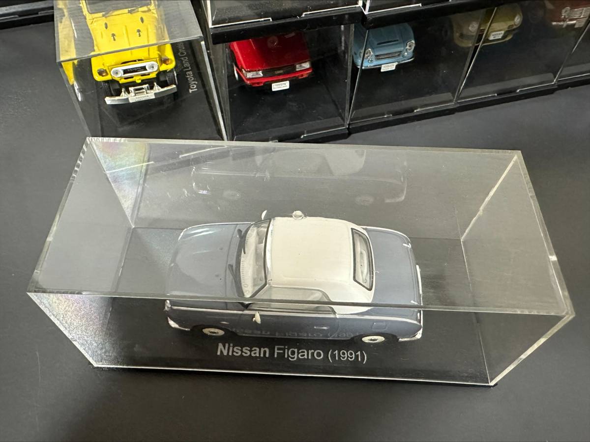 アシェット国産名車コレクション achette 1/43 Nissan figaro 1991 50の画像3