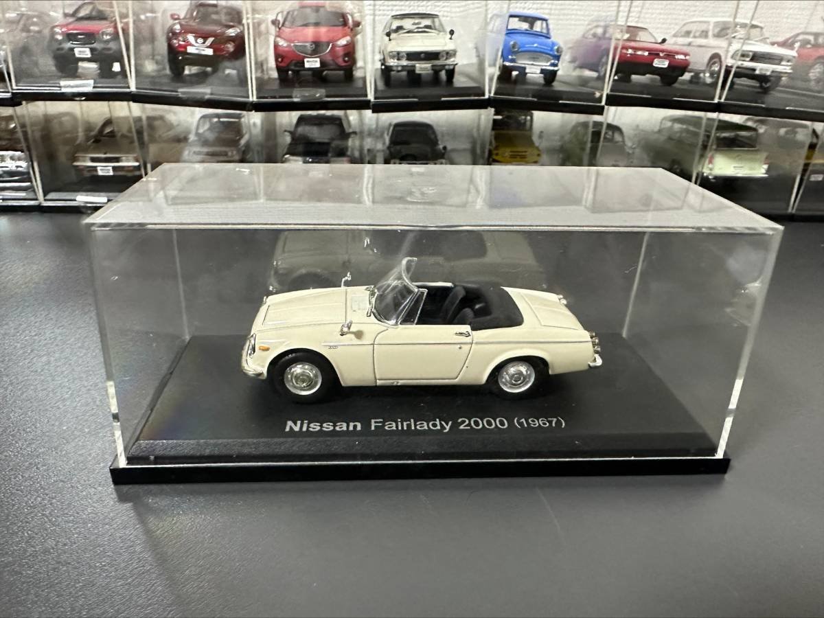 アシェット国産名車コレクション achette 1/43 Nissan fairlady 2000 1967 ☆62の画像1