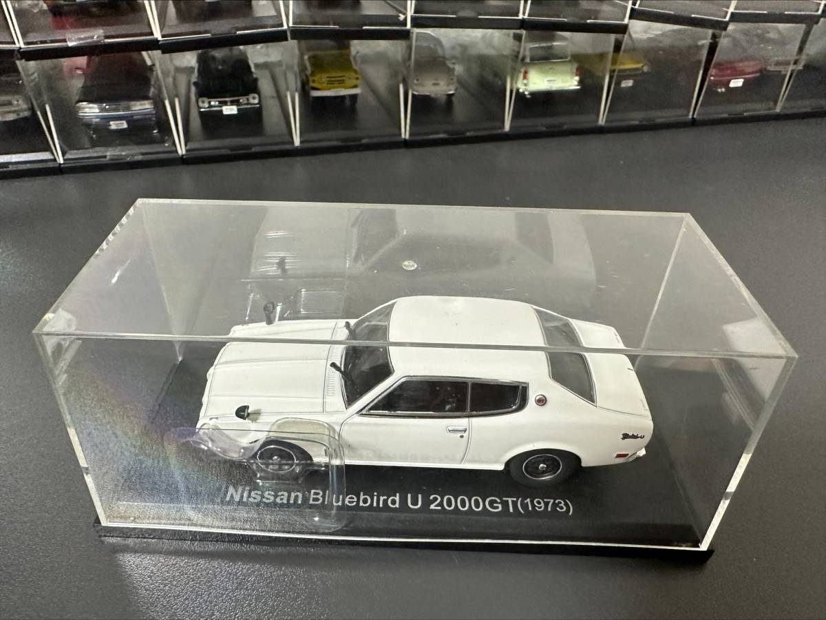 アシェット国産名車コレクション achette 1/43 Nissan bluebird U 2000GT 1973 ☆67の画像5