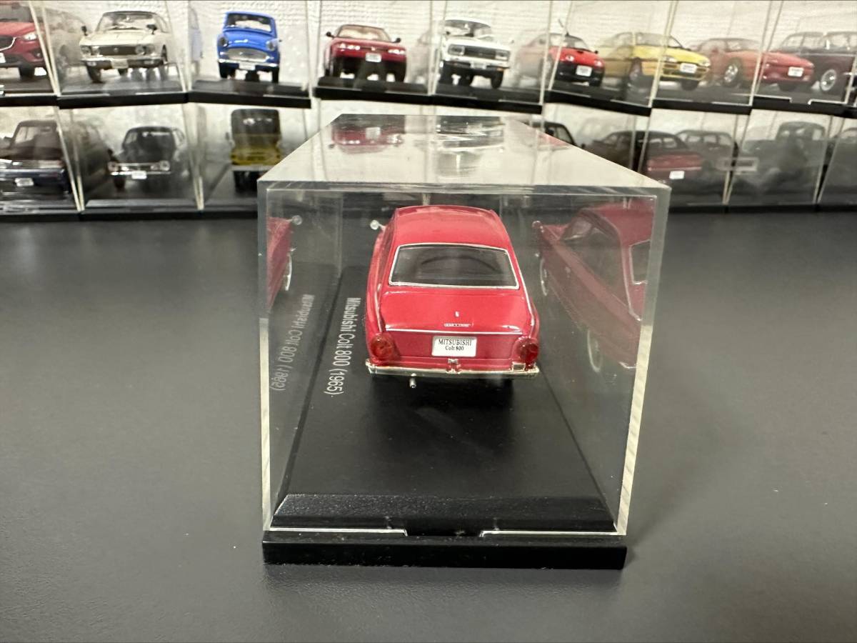 アシェット国産名車コレクション achette 1/43  mitsubishi colt 800 1965 ☆75の画像4