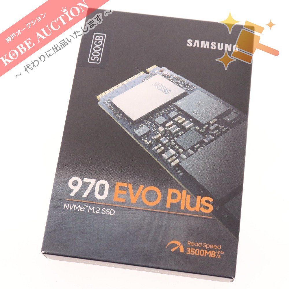 □ SAMSUNG サムスン970 EVO Plus MZ-V7S500B/EC NVMe M.2 SSD 500GB