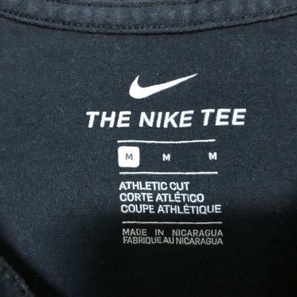 ナイキ 長袖Tシャツ　ロンT　クロスカントリー　ネイティブアメリカン15 古着　入手困難　激レア 希少 NIKE　黒　ブラック　オレンジ_画像10