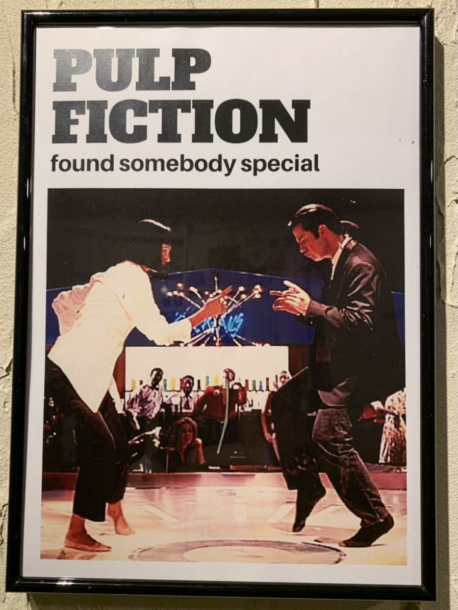 PULP FICTION Pal pfi comb .n cod n Tino A4 poster amount attaching postage included ②