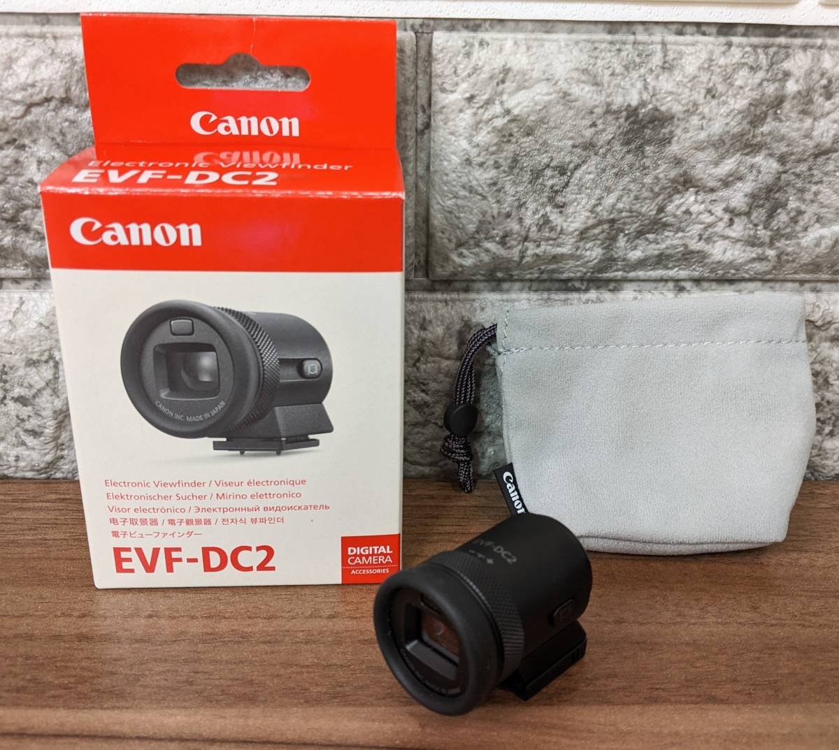 【8203】CANON　キャノン　電子　ビューファインダー　EVF-DC2　カメラ　アクセサリー