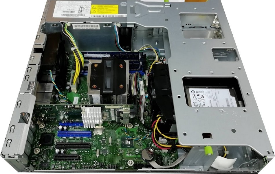 ●[Windows Server 2012 R2] 静音 小型サーバ 富士通 Primergy TX1320 M1 (QC Xeon E3-1220 V3 3.1GHz/16GB/2.5inch 300GB*3 SAS RAID/DVD) - 2