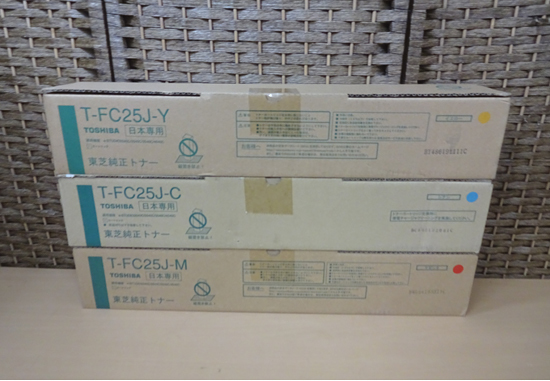 に値下げ! 東芝純正トナー シアン T-FC25J-C 新品未使用 - その他