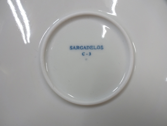  обезьяна gate Roth Clasica-Encadrelado plate 32. тарелка большая тарелка Испания производства посуда SARGADELOS Sapporo город белый камень район 