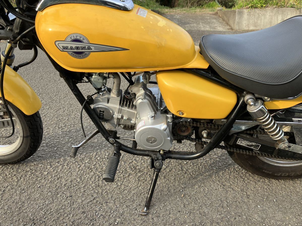 HONDA マグナ50 125cc化 レストアベース 原付2種 ピンクナンバー