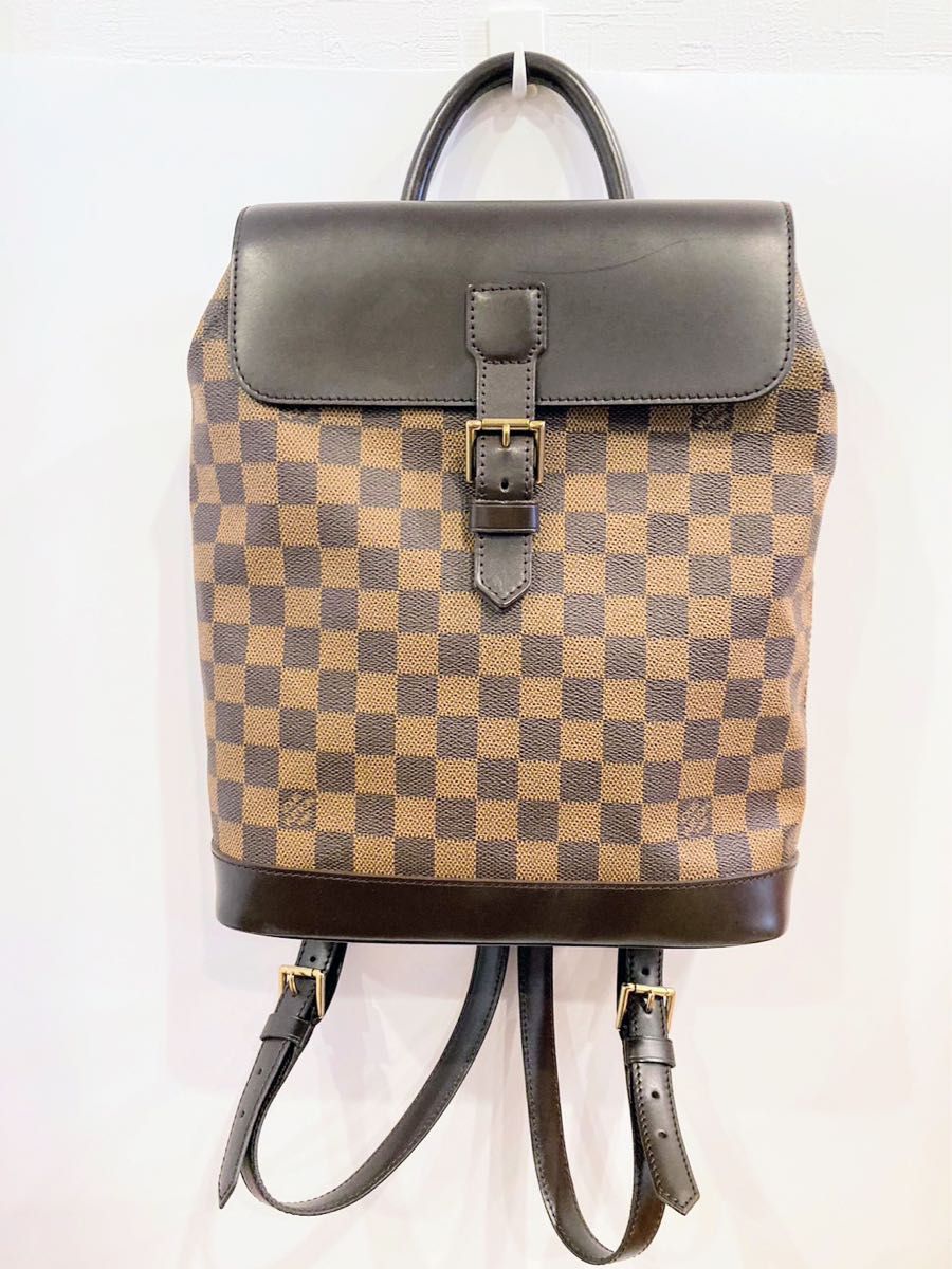 ルイヴィトン ダミエ ソーホー リュックサック LV バックパック N51132-