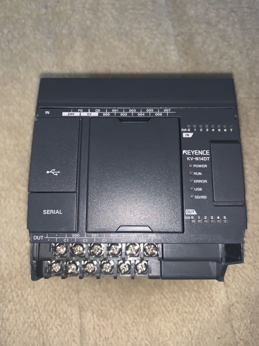 KEYENCE KV-N14DT プログラマブル コントローラKV Nano シリーズ KEYENCE KV-N14DT プログラマブル コントローラKV Nano シリーズ