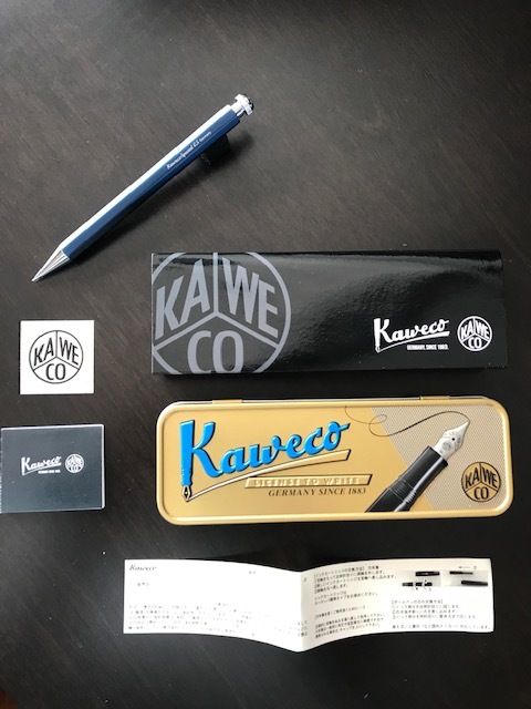 送料込 新品未使用 カヴェコ kaweco スペシャル ブルー 0.5mm 限定