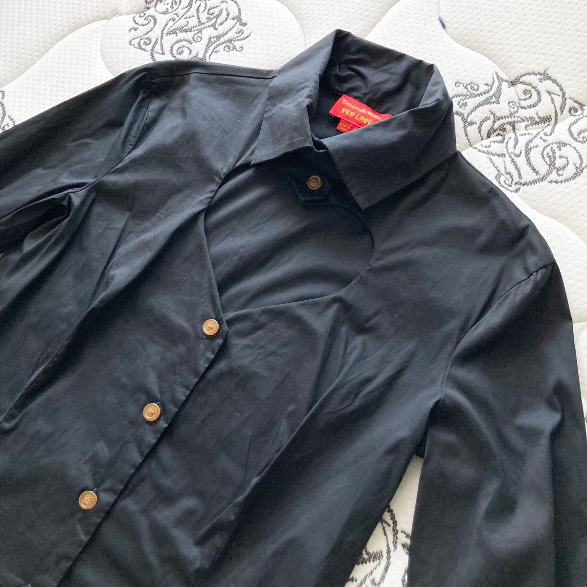 イタリア製 Vivienne Westwood ラブ ハート シャツ ブラウス イタリア製 Vivienne Westwood ラブ ハート シャツ ブラウス