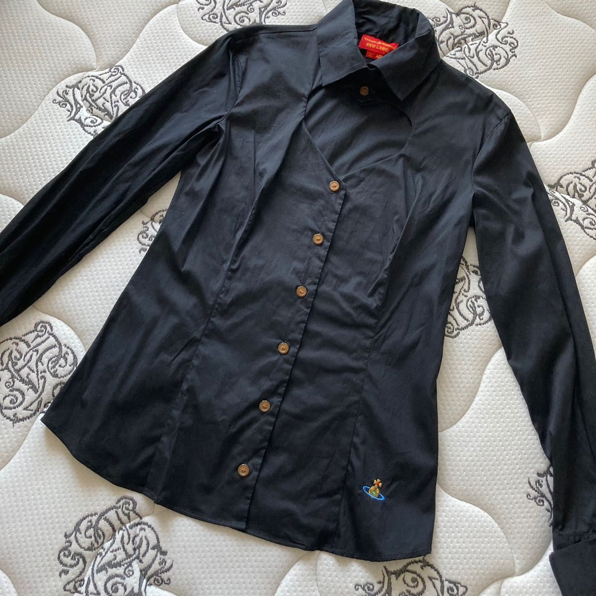 イタリア製 Vivienne Westwood ラブ ハート シャツ ブラウス イタリア製 Vivienne Westwood ラブ ハート シャツ ブラウス