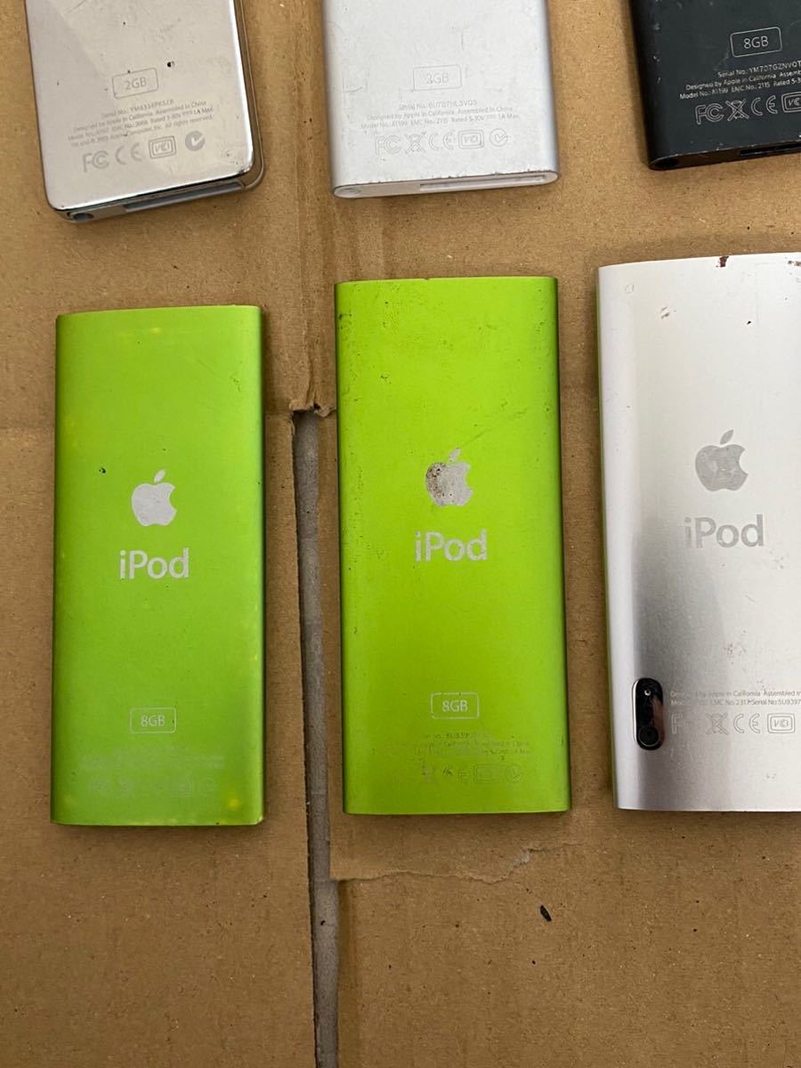 Apple iPod iPod classic nano A1285 A1320 A1236 A1199 A1318 A1051 16 台まとめて売る_画像10