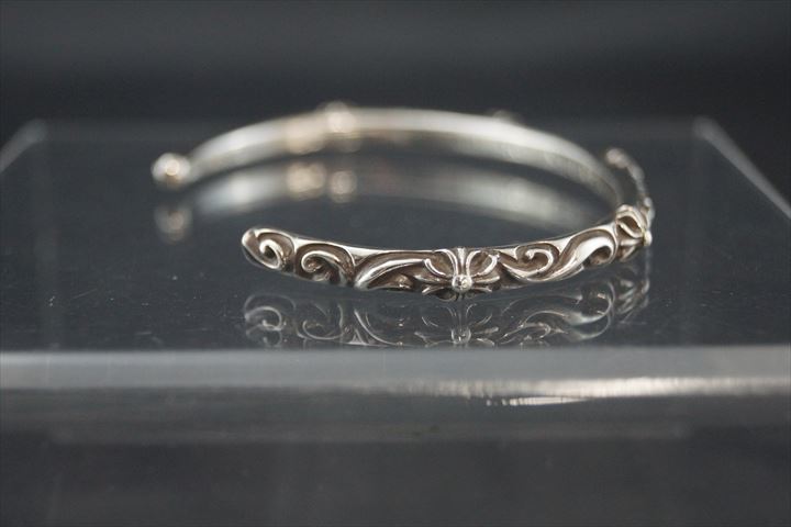 ◆ CHROME HEARTS / クロムハーツ 【 BANGLE SBT 】 SBTバングル ブレスレット サイズ：M インボイスコピー 136686の画像9