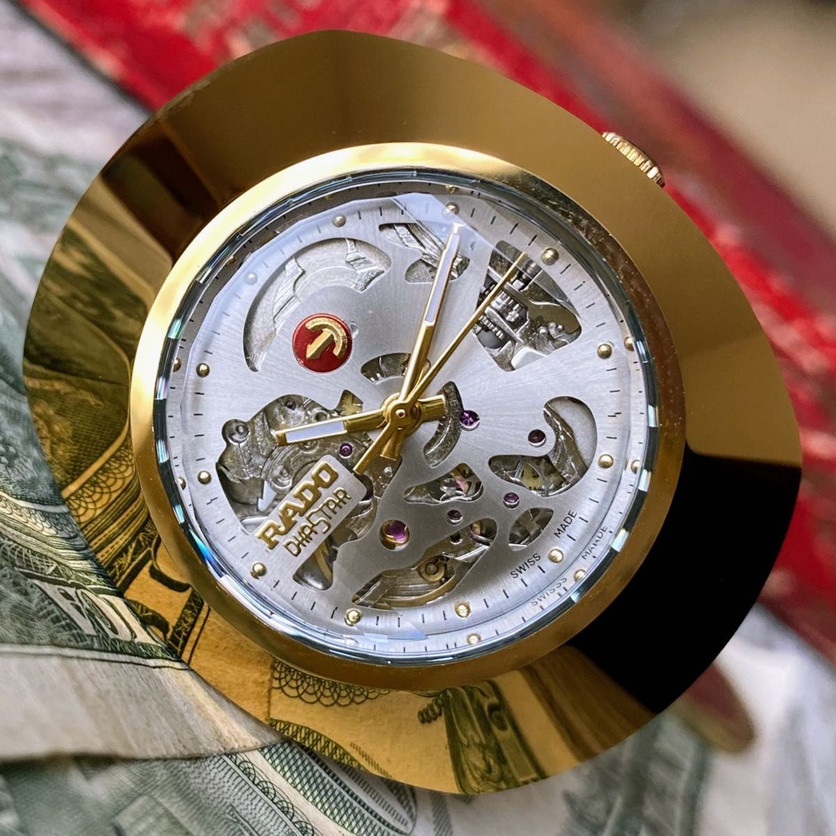 内祝い】 【美品】ラドー ◇ RADO ダイヤスター 自動巻き 腕時計 