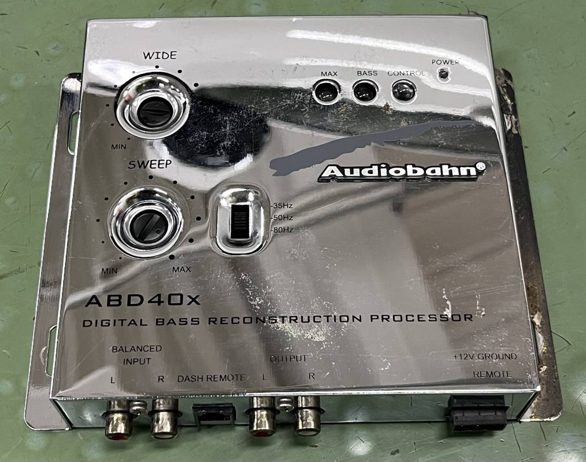 Audiobahn オーディオバーン ABD40X デジタルプロセッサー カー