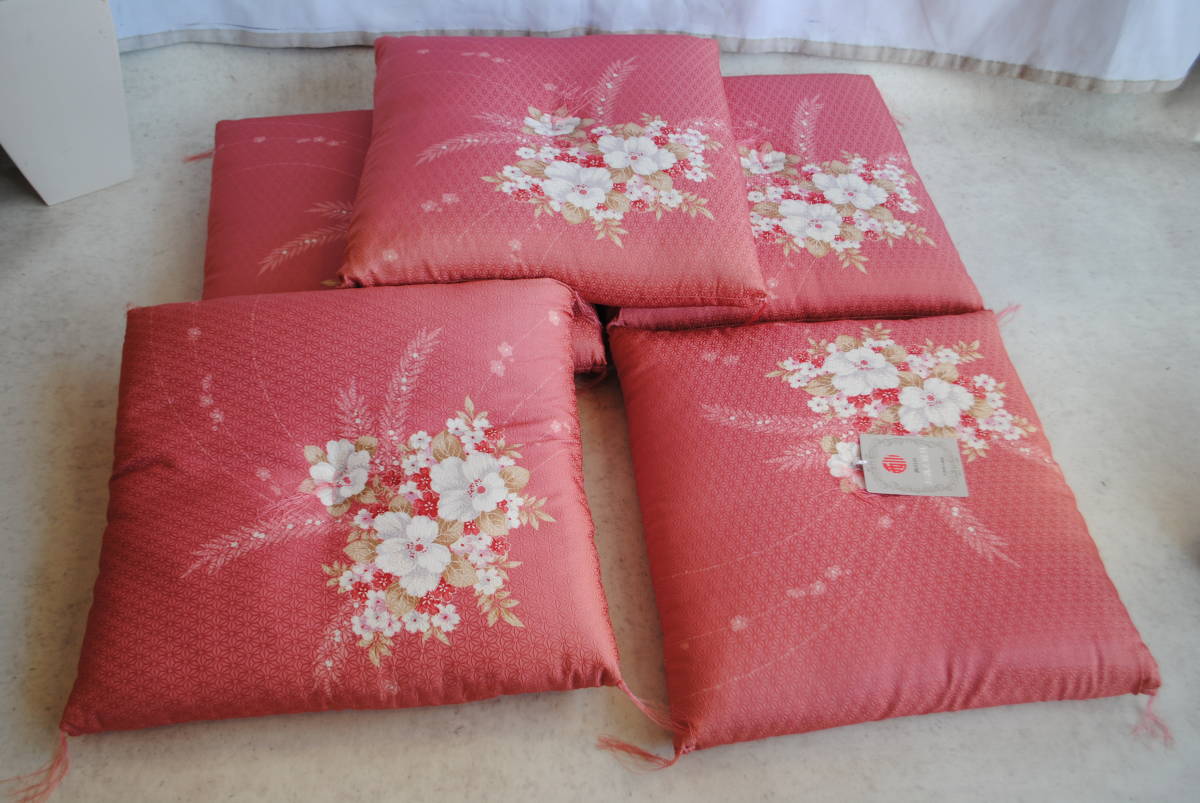 ヤフオク! - ぬ101.座布団 西川のお誂え寝具 大阪西川謹製 ピンク