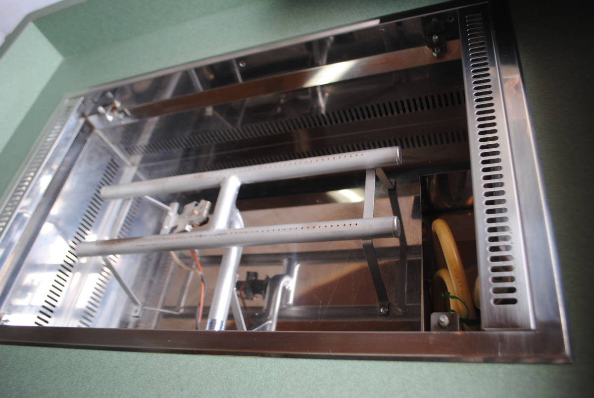 ぬ34【直接引取り対応*京都発】鉄板焼き器/カウンター/本格的/蓋付き